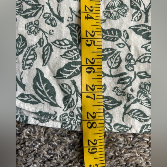 NWT Lucky Brand Men’s Linen/Rayon Blend Floral Shirt size Large - Picture 7 of 8